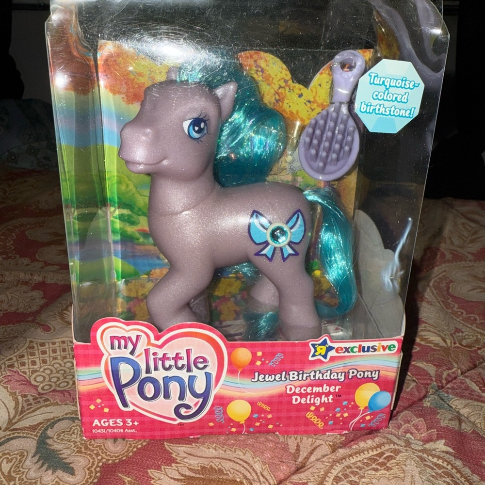 My Little Pony Jewel Pony December Delight 2004 Y2K NIB